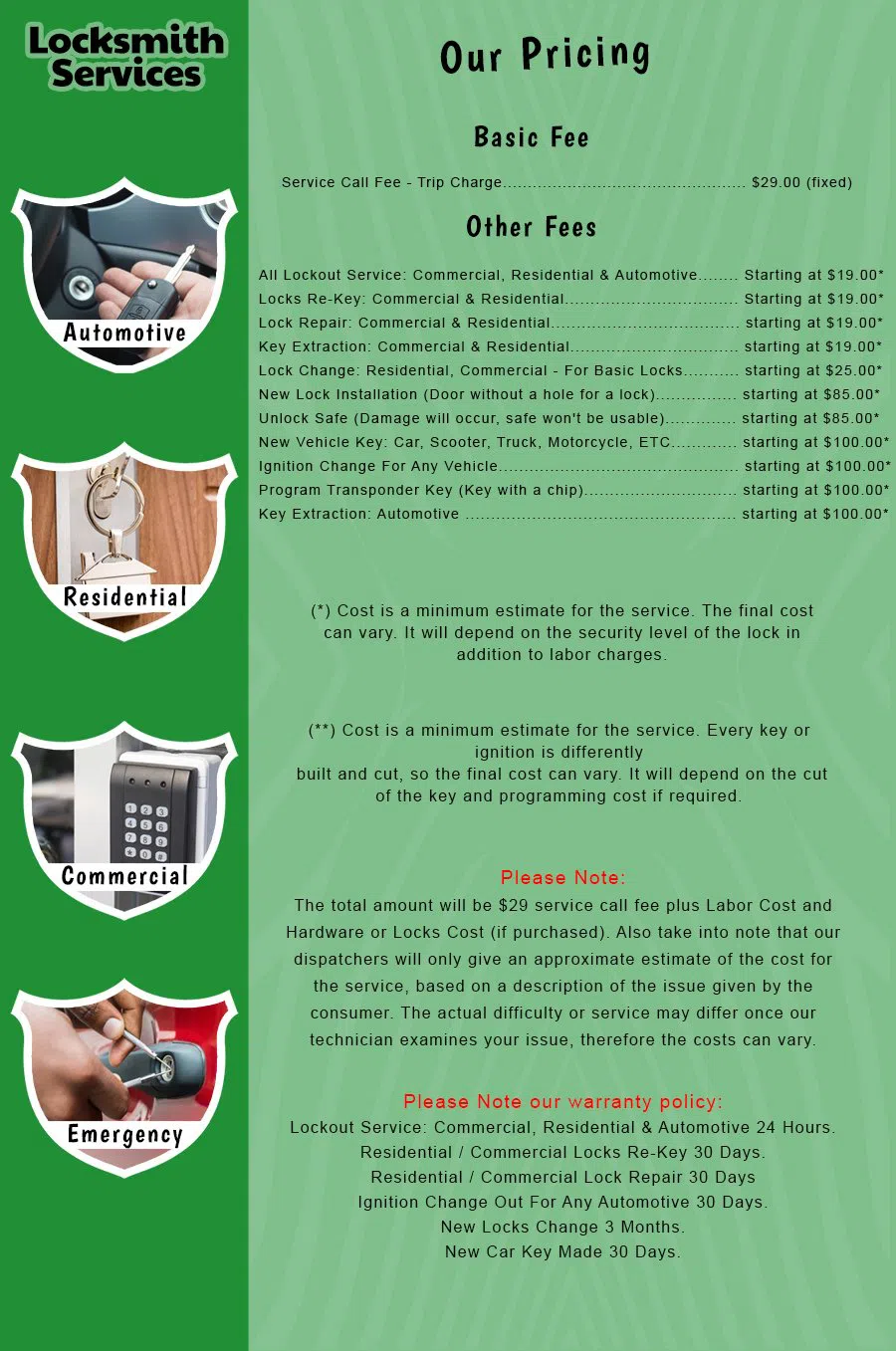 Leesburg VA Locksmith Store Leesburg, VA 571-287-8016